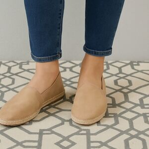 Circus by Sam Edelman Tan Suede Espadrille Flats – Size 10 NEW